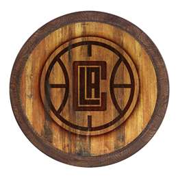 Los Angeles Clippers: "Faux" Barrel Top Sign