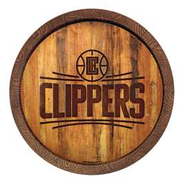 Los Angeles Clippers: Logo - "Faux" Barrel Top Sign