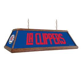 Los Angeles Clippers: Premium Wood Pool Table Light