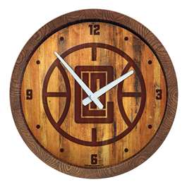 Los Angeles Clippers: "Faux" Barrel Top Clock