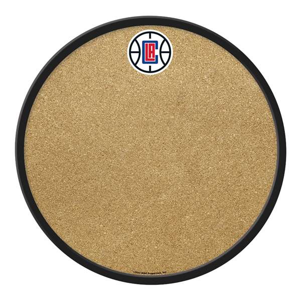 Los Angeles Clippers: Modern Disc Cork Board