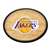 Los Angeles Lakers: Oval Slimline Lighted Wall Sign