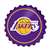 Los Angeles Lakers: Bottle Cap Wall Sign