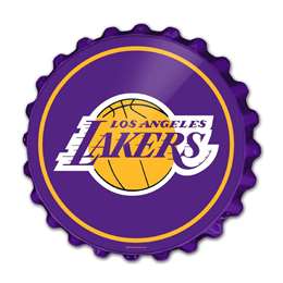 Los Angeles Lakers: Bottle Cap Wall Sign