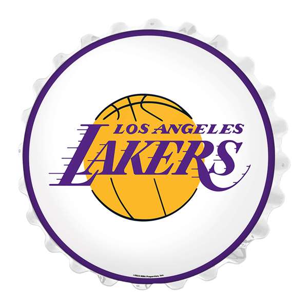 Los Angeles Lakers: Bottle Cap Wall Light