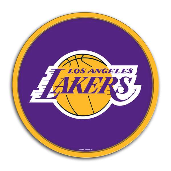 Los Angeles Lakers: Modern Disc Wall Sign