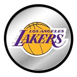 Los Angeles Lakers: Modern Disc Mirrored Wall Sign