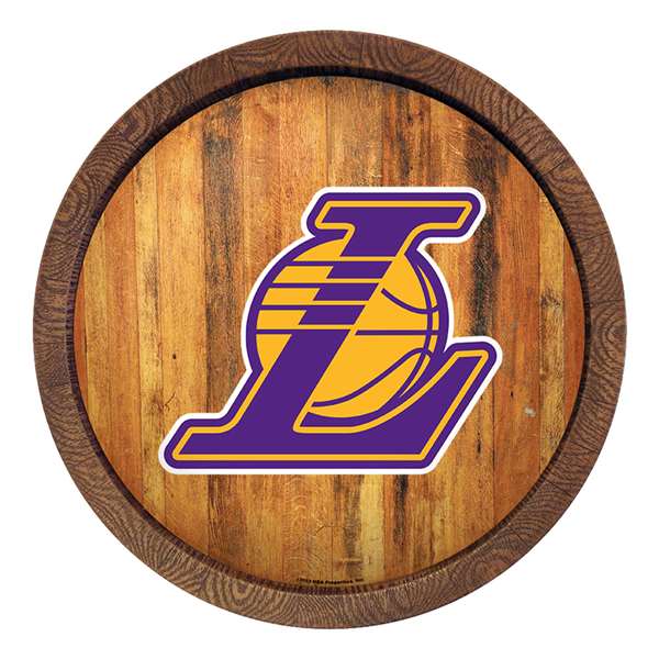 Los Angeles Lakers: Logo - "Faux" Barrel Top Sign