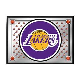 Los Angeles Lakers: Team Spirit - Framed Mirrored Wall Sign