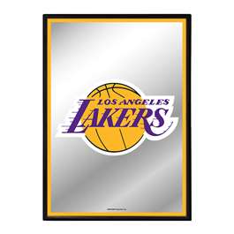 Los Angeles Lakers: Framed Mirrored Wall Sign