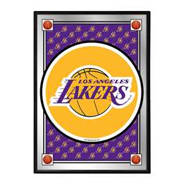 Los Angeles Lakers: Team Spirit - Framed Mirrored Wall Sign
