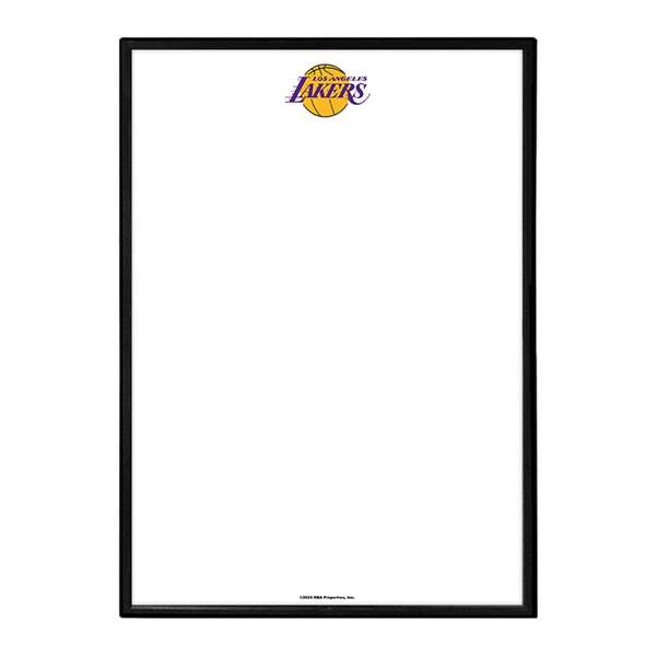 Los Angeles Lakers: Framed Dry Erase Wall Sign