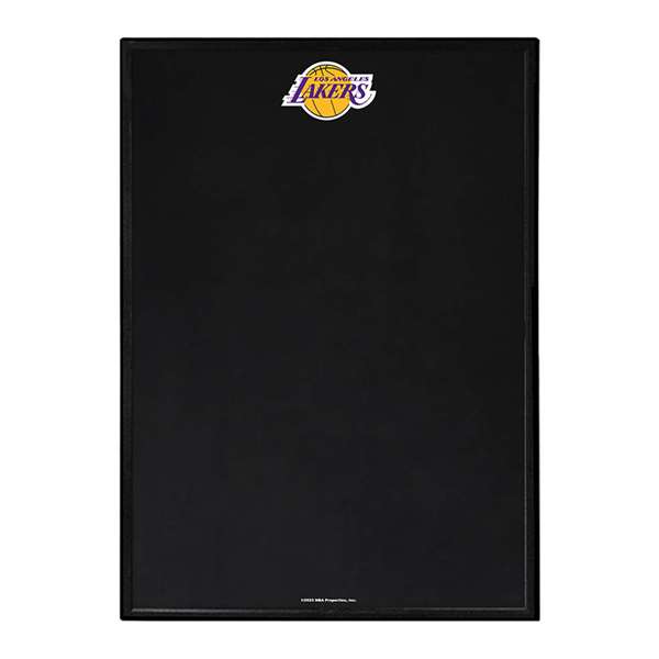 Los Angeles Lakers: Framed Chalkboard