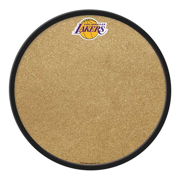 Los Angeles Lakers: Modern Disc Cork Board