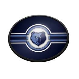 Memphis Grizzlies: Oval Slimline Lighted Wall Sign