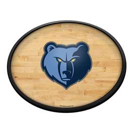 Memphis Grizzlies: Oval Slimline Lighted Wall Sign