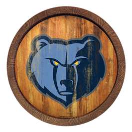 Memphis Grizzlies: "Faux" Barrel Top Sign