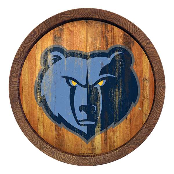 Memphis Grizzlies: "Faux" Barrel Top Sign