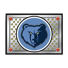 Memphis Grizzlies: Team Spirit - Framed Mirrored Wall Sign