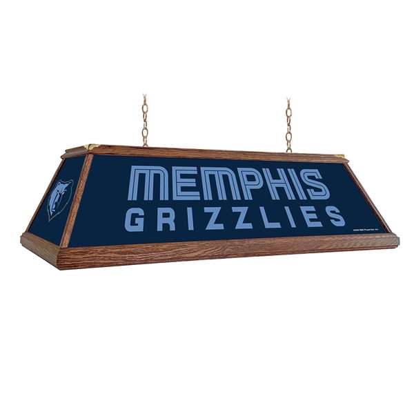 Memphis Grizzlies: Premium Wood Pool Table Light