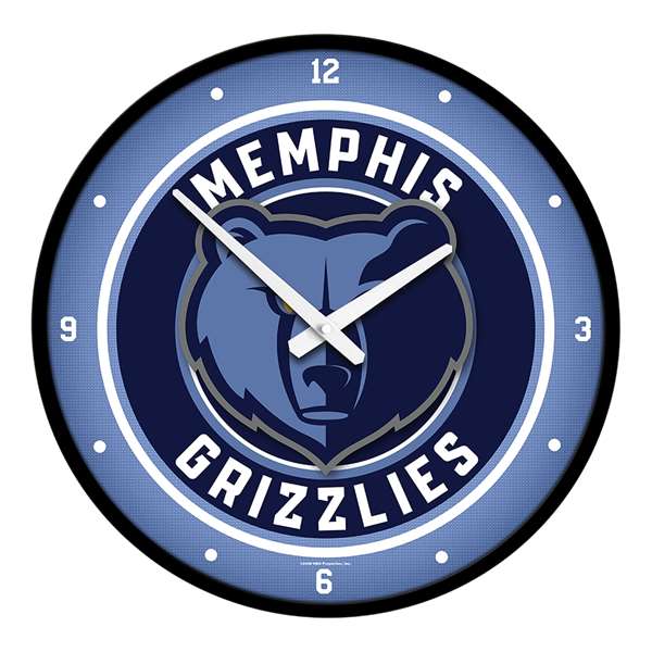 Memphis Grizzlies: Modern Disc Wall Clock