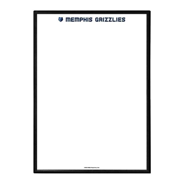 Memphis Grizzlies: Framed Dry Erase Wall Sign
