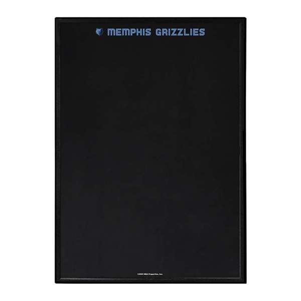 Memphis Grizzlies: Framed Chalkboard