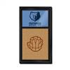 Memphis Grizzlies: Secondary Logo - Cork Note Board