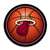 Miami Heat: Basketball - Modern Disc Wall Sign