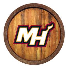 Miami Heat: Logo - "Faux" Barrel Top Sign