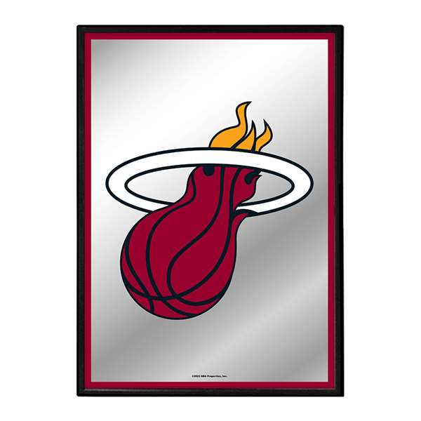 Miami Heat: Framed Mirrored Wall Sign