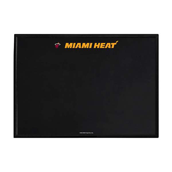 Miami Heat: Framed Chalkboard