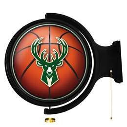 Milwaukee Bucks: Basketball - Original Round Rotating Lighted Wall Sign