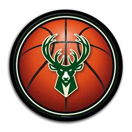 Milwaukee Bucks: Basketball - Modern Disc Wall Sign