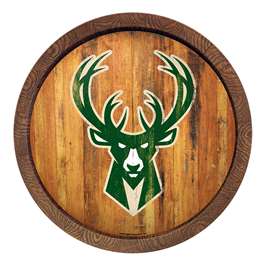 Milwaukee Bucks: "Faux" Barrel Top Sign