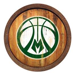 Milwaukee Bucks: Logo - "Faux" Barrel Top Sign