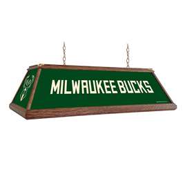 Milwaukee Bucks: Premium Wood Pool Table Light