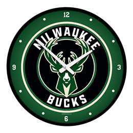 Milwaukee Bucks: Modern Disc Wall Clock