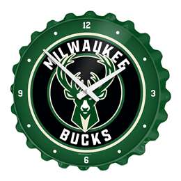 Milwaukee Bucks: Bottle Cap Wall Clock