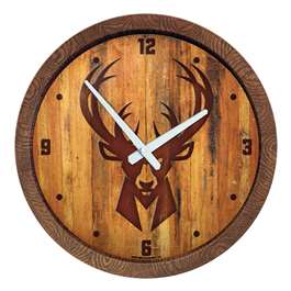 Milwaukee Bucks: "Faux" Barrel Top Clock