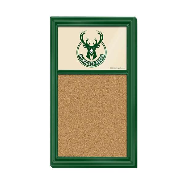 Milwaukee Bucks: Cork Note Board    