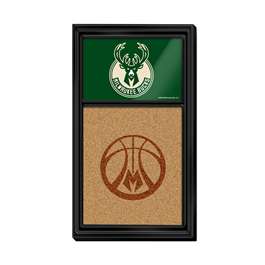 Milwaukee Bucks: Cork Note Board