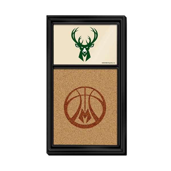 Milwaukee Bucks: Buck - Cork Note Board