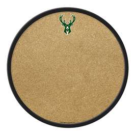 Milwaukee Bucks: Modern Disc Cork Board