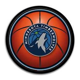 Minnesota Timberwolves: Basketball - Modern Disc Wall Sign