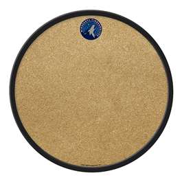 Minnesota Timberwolves: Modern Disc Cork Board