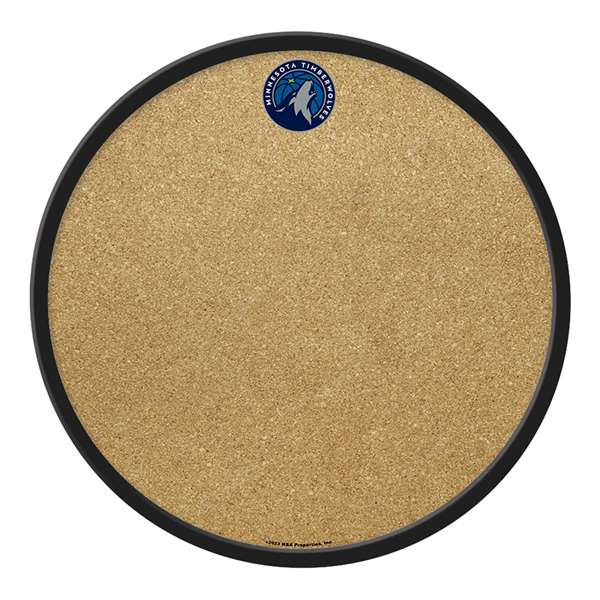 Minnesota Timberwolves: Modern Disc Cork Board