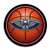 New Orleans Pelicans: Basketball - Modern Disc Wall Sign