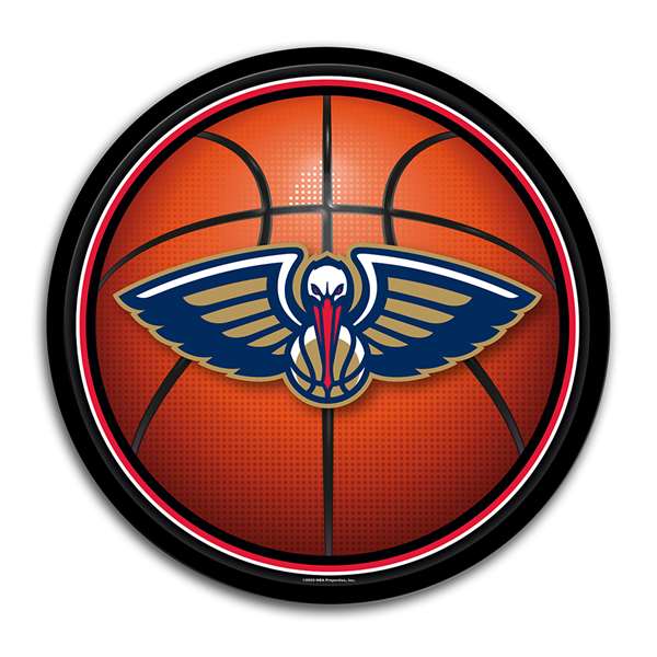 New Orleans Pelicans: Basketball - Modern Disc Wall Sign