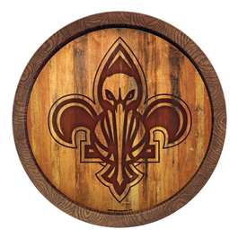 New Orleans Pelicans: Logo - "Faux" Barrel Top Sign